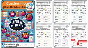 Afila tu Mente: Cuadernillo de Cálculo Mental para Niños