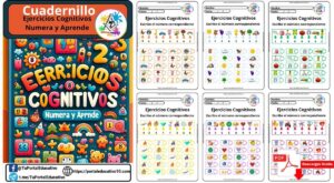 Ejercicios Cognitivos: Numera y Aprende (Desafíos Mentales para Niños)