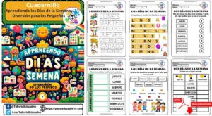Aprendiendo los Días de la Semana Diversión para los Pequeños