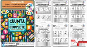 Cuenta y Completa Aventuras Numéricas para Pequeños Aprendices