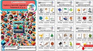 Explora y Aprende Jugando con los Fonemas b, d, p, q