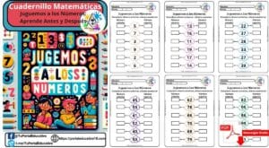Cuadernillo ‘Juguemos a los Números’ Aprende Antes y Después