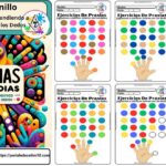Praxias Divertidas Aprendiendo a Codificar Colores con los Dedos