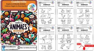 Explora el Mundo Animal Colorea Según la Descripción
