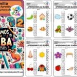 Jugando con Sílabas Aprende y Colorea Según el Número de Sílabas