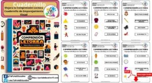 Mejora la Comprensión Lectora Cuadernillo de Emparejamiento Visual