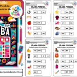 Encuentra la Sílaba Perdida Cuadernillo para Maestros de Palabras