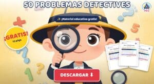50 Problemas Matemáticos Ilustrados para Niños: Detectives Matemáticos PDF Gratis para Imprimir