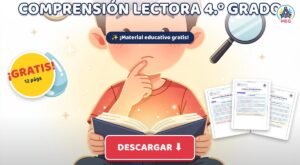 Cuadernillo de Comprensión Lectora para Cuarto Grado: PDF Gratis para Imprimir