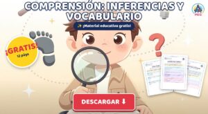 Cuadernillo de Inferencias y Vocabulario: Comprensión Lectora para Niños PDF Gratis para Imprimir