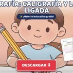 Cuadernillo de Disgrafía: Caligrafía y Letra Ligada (Cursiva) para Niños (PDF para Imprimir)