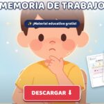 Cuadernillo de Memoria de Trabajo y Funciones Ejecutivas para Niños: PDF Gratis para Imprimir