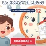 Cuadernillo de la Hora y el Reloj para Niños: PDF Gratis para Imprimir