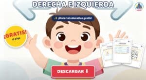 Cuadernillo de Lateralidad: Derecha e Izquierda para Niños (PDF Gratis para Imprimir)