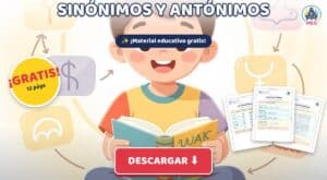 Cuadernillo de Sinónimos, Antónimos y Vocabulario: PDF Gratis para Imprimir