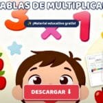 Cuadernillo de Tablas de Multiplicar para Niños: Ejercicios PDF Gratis para Imprimir