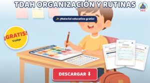 Cuadernillo de Organización y Rutinas para Niños con TDAH: PDF Gratis para Imprimir