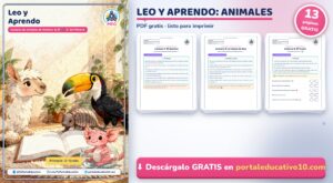 Comprensión Lectora de Animales: Lecturas Cortas con Preguntas (PDF Gratis)