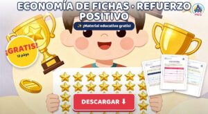 Economía de Fichas y Tabla de Recompensas para Niños: Plantillas PDF Gratis para Imprimir