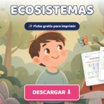 Ecosistemas y Cadena Alimenticia para Niños: Cuadernillo de Ciencias PDF Gratis para Imprimir