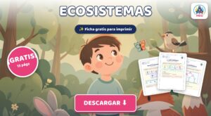 Ecosistemas y Cadena Alimenticia para Niños: Cuadernillo de Ciencias PDF Gratis para Imprimir