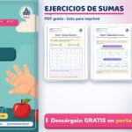 Ejercicios de Sumas: Cuadernillo por Niveles en PDF Gratis para Imprimir