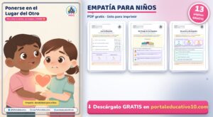 Ponerse en el Lugar del Otro: Empatía para Niños (Cuadernillo PDF Gratis para Imprimir)