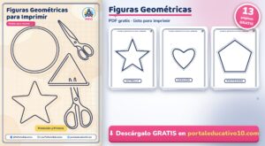 Figuras Geométricas para Imprimir: Moldes para Recortar (PDF Gratis)