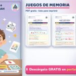 Juegos de Memoria para Niños con TDAH: Cuadernillo PDF Gratis para Imprimir