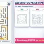 Laberintos para Imprimir: 3 Niveles con Soluciones (PDF Gratis)