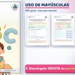 Uso de las Mayúsculas para Niños: Cuadernillo PDF Gratis para Imprimir