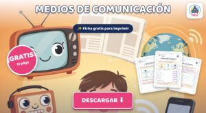 Medios de Comunicación para Niños: Cuadernillo PDF Gratis para Imprimir