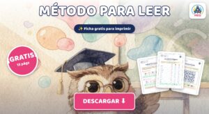Método para Aprender a Leer · Nivel 1: Las Vocales (PDF Gratis para Imprimir)