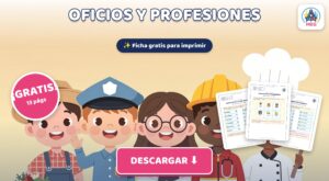 Oficios y Profesiones para Niños: Cuadernillo PDF Gratis para Imprimir