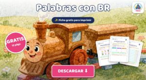 Palabras con bra bre bri bro bru: Cuadernillo PDF Gratis para Imprimir
