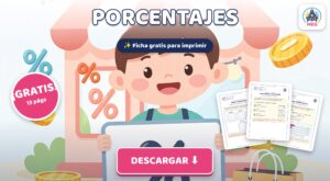 Cuadernillo de Porcentajes para Niños: Ejercicios PDF Gratis para Imprimir