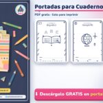 Portadas para Cuadernos: Todas las Materias, para Colorear (PDF Gratis)