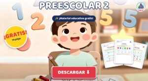 Cuadernillo Preescolar 2: PDF Gratis para Imprimir