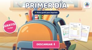 Actividades para el Primer Día de Clases: Primer Grado (PDF Gratis)