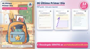Actividades para el Primer Día de Clases: Sexto Grado (PDF Gratis)