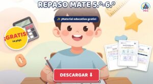 Cuadernillo de Repaso de Matemáticas 5.º y 6.º de Primaria: PDF Gratis para Imprimir