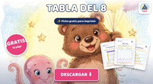 La Tabla del 8: Ejercicios y Trucos en PDF Gratis para Imprimir