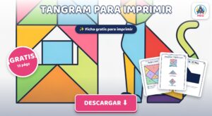 Tangram para Imprimir: Molde + Figuras con Soluciones (PDF Gratis)