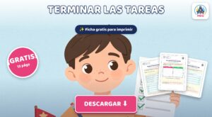 Terminar las Tareas Paso a Paso para Niños con TDAH: Cuadernillo PDF Gratis para Imprimir