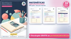 Ejercicios de Matemáticas para Secundaria en PDF: 110 con Respuestas (Gratis)