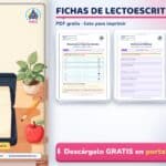 Fichas de Lectoescritura para Primaria: PDF Gratis para Imprimir