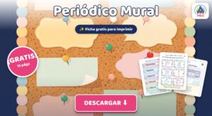 Periódico Mural Escolar: Kit Completo para Imprimir (PDF Gratis)