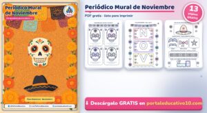 Periódico Mural de Noviembre para Imprimir (PDF Gratis)