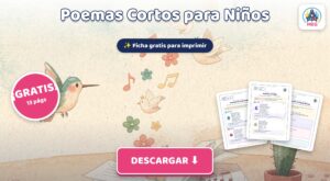 Poemas Cortos para Niños: 18 Poemas para Leer e Imprimir (PDF Gratis)