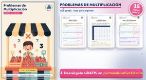 Problemas de Multiplicación para Primaria: PDF Gratis